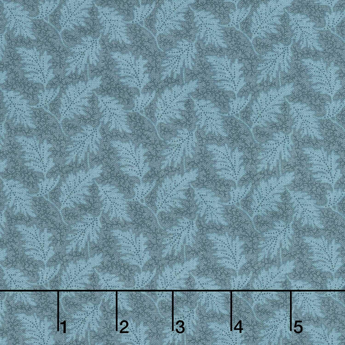 Midnight Bloom - Leaves Navy Yardage