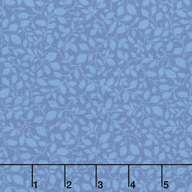 Gathering Sun - Foliage Blue Yardage