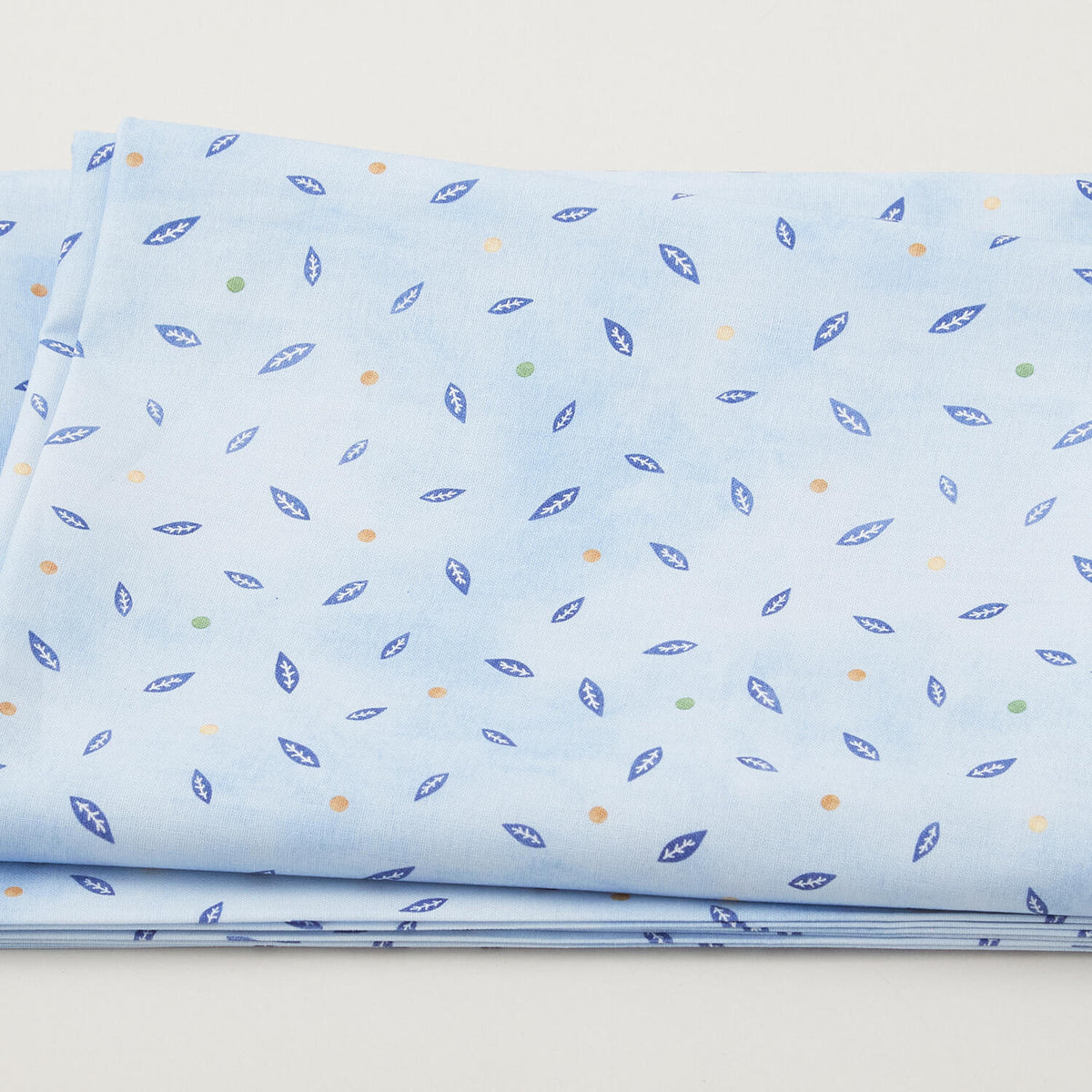 Avo Great Day - Avocado Leaf Blue 2 Yard Cut