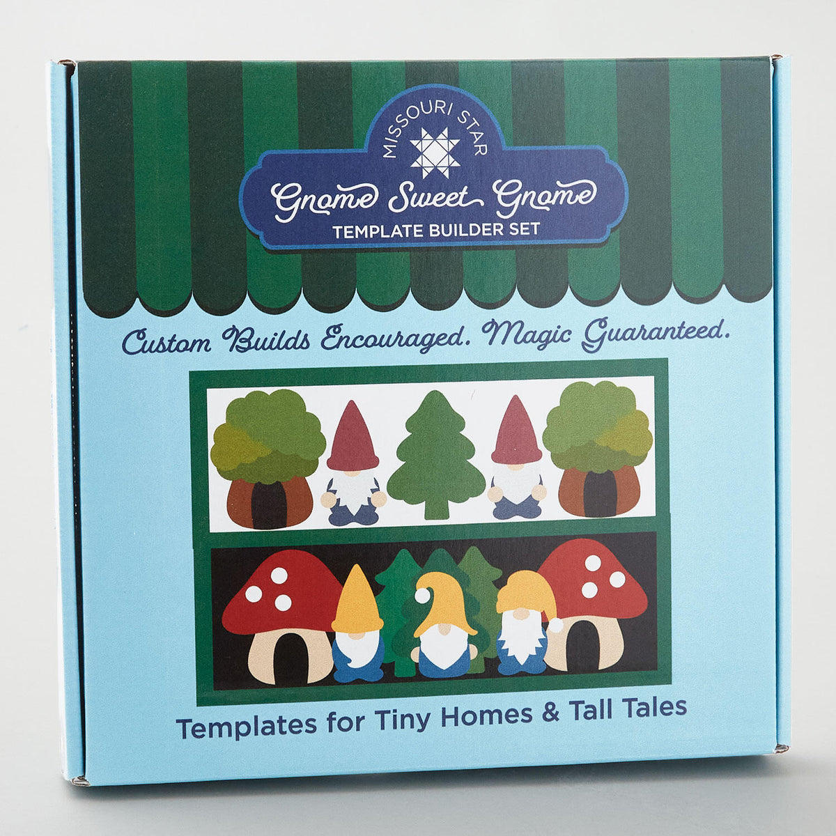 Missouri Star Gnome for the Holidays Template Builder Set