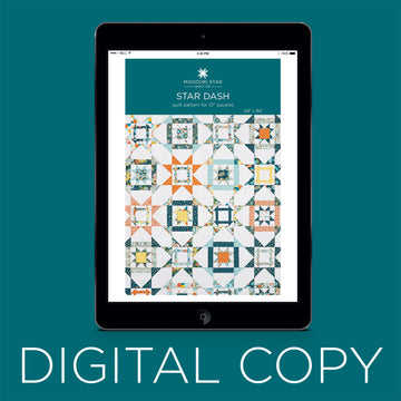 Digital Download - Star Dash Quilt Pattern by Missouri Star