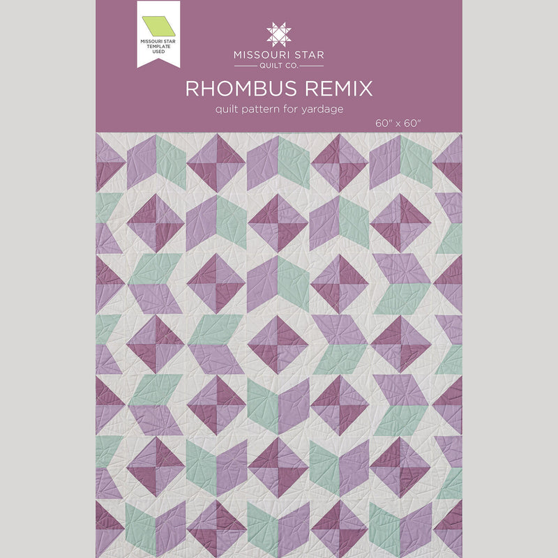 Rhombus Remix Quilt Pattern by Missouri Star