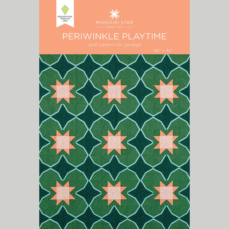 Periwinkle Playtime Quilt Pattern by Missouri Star