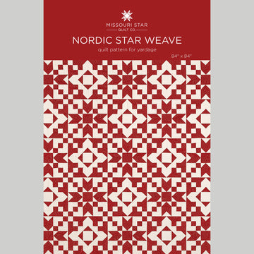 Nordic Star Weave Quilt Pattern by Missouri Star