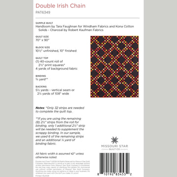 Double Irish Chain Quilt Pattern by Missouri Star