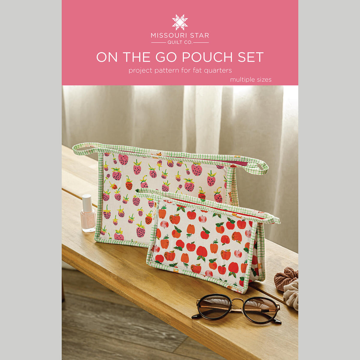 On the Go Pouch Set Pattern by Missouri Star