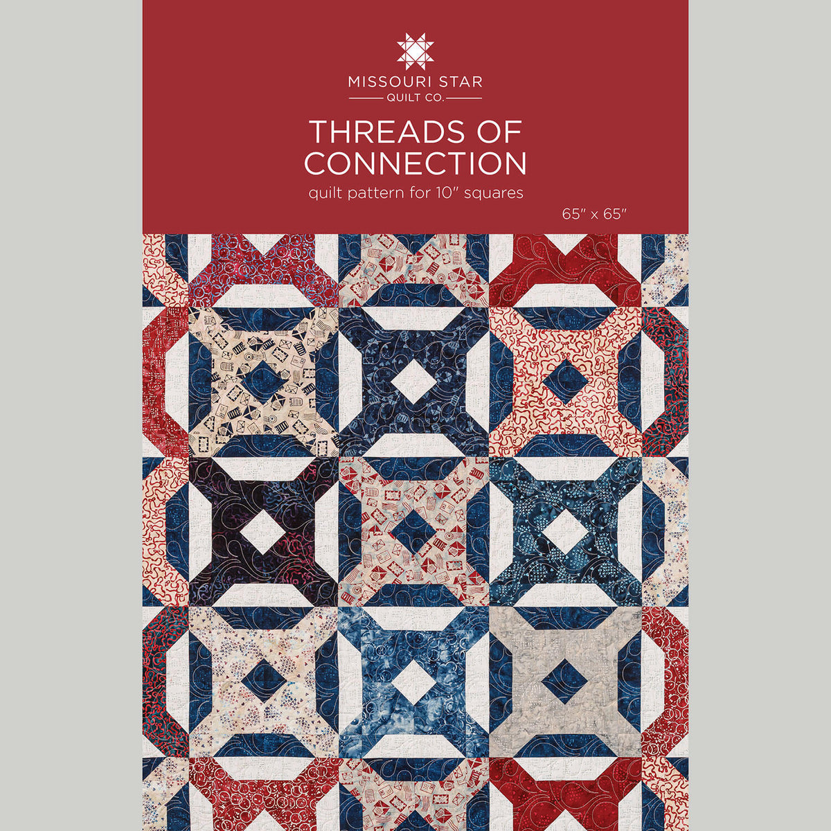 Threads of Connection Quilt Pattern by Missouri Star