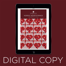 Digital Download - Nordic Heartstrings Quilt Pattern by Missouri Star