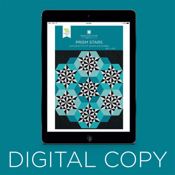 Digital Download - Prism Stars Quilt Pattern by Missouri Star