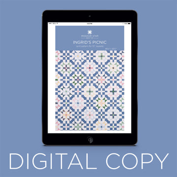 Digital Download - Ingrid's Picnic Quilt Pattern by Missouri Star