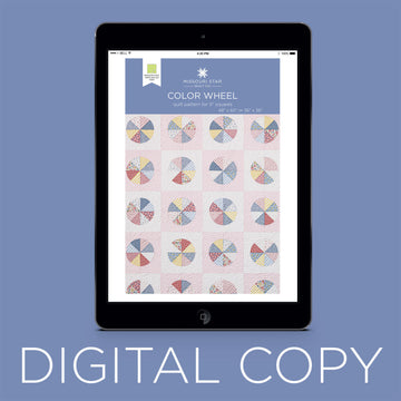 Digital Download - Color Wheel Quilt Pattern by Missouri Star