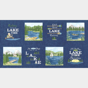 On Lake Time - On Lake Time Deep Water Panel