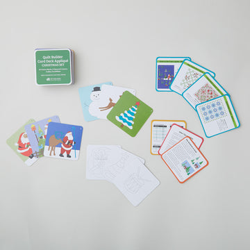 Quilt Builder Card Deck Appliqué Christmas Set