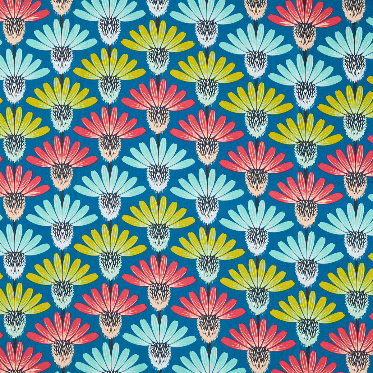 Perennial Borders - Echinacea Rhythm Parade Yardage
