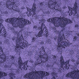 Indelible - Ink Winging It Blueberry Yardage
