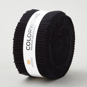 Colorworks Premium Solids Black Strips