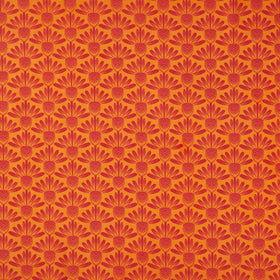 Indelible - Coneflower Tangerine Yardage