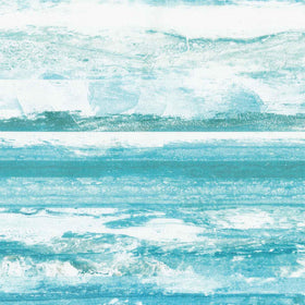 Smooth Sailing - Stripe Dark Blue Multi Yardage