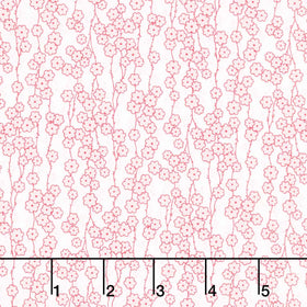 Quilting in Bloom - Daisy Chain Pink Multi Yardage