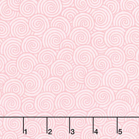 Quilting in Bloom - Scroll Blender Pink Yardage