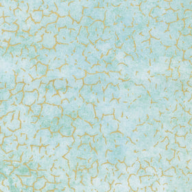 Stonehenge - Valencia Limestone Light Seafoam Metallic Yardage