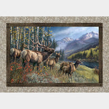 Naturescapes: Timber Trail - Elk Taupe Multi Panel