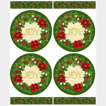 Deck the Halls - Placemats Pine Multi Panel