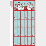 Holly Jolly - Advent Panel Turquoise Multi Yardage