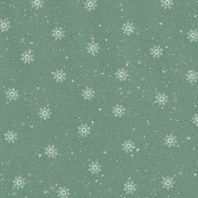 Woodland Whispers - Snowy Tonal Toss Dark Avocado Yardage