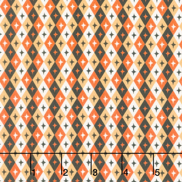 Midnight Masquerade - Halloween Harlequin Multi Yardage