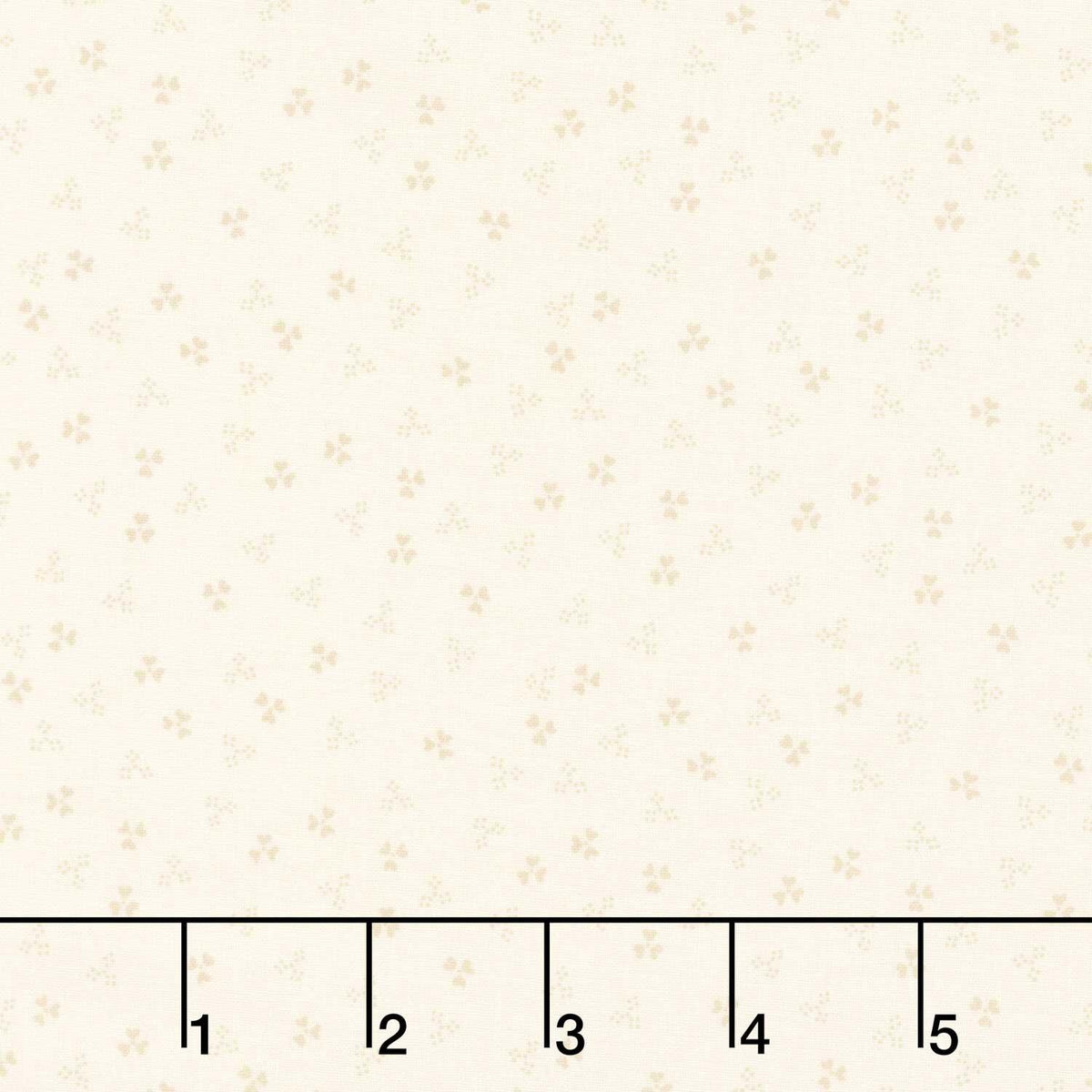 Apple Cider - Ditzy Heart Toss Neutral Yardage