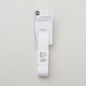 1" Polypro Purse Strapping - White