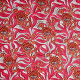 Uniwax - Prints from the Ivory Coast Wax Print Hot Pink Yardage