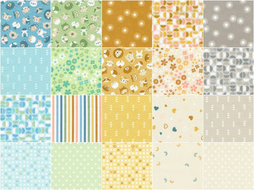 Cozy Cotton Flannels Muted Colorstory Fat Quarter Bundle