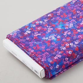 Jeweled Blossoms - Lapis Ditsy Blooms 8 Yard Bolt