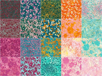 Artisan Batiks - Sweet Blossoms Charm Pack