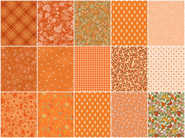 Fabric Market Orange Charm Pack