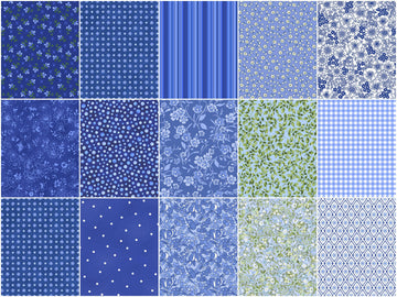 Fabric Market Blueberry Charm Pack