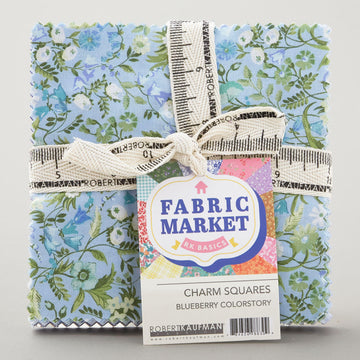 Fabric Market Blueberry Charm Pack