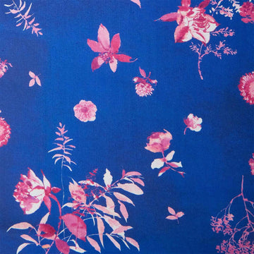 Peony Bloom - Royal Stemmed Florals 2 Yard Cut