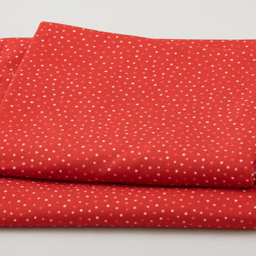 Fabric Market Favorites - Apple Small Dots 2 Yard Cut