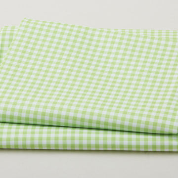 Fabric Market Favorites - Lime Gingham 2 Yard Cut