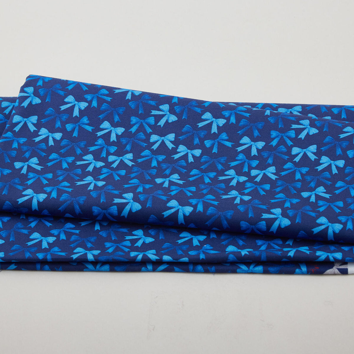 Petal Parade - Blue Bows 2 Yard Cut