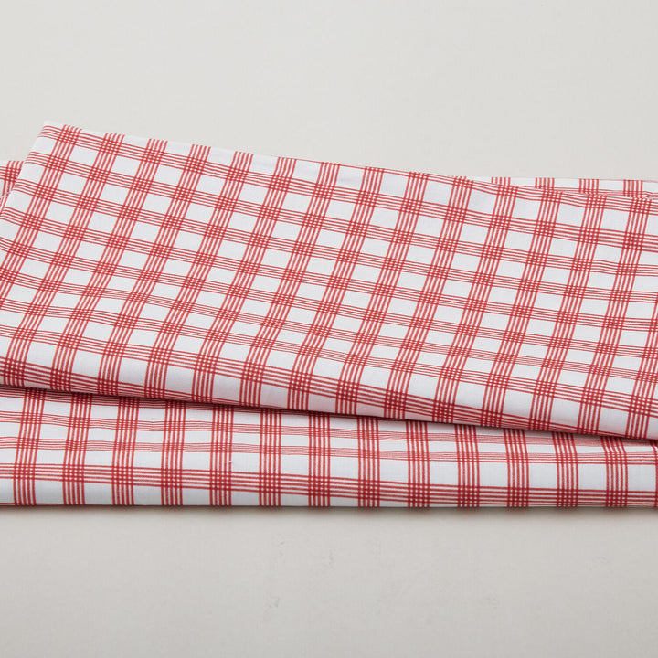 Petal Parade - Red Plaid 2 Yard Cut