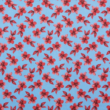 Petal Parade - Blue Floral 2 Yard Cut