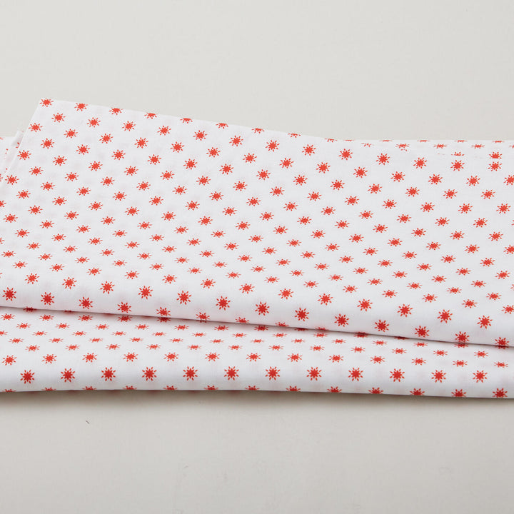 Scarlet Stitch - White Tiles 2 Yard Cut