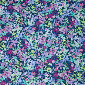 Wide Collection - Floral Teal 108" Wide Backing