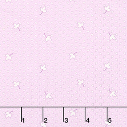 Darlene's Favorites - Hearts And Leaves Lavender Yardage