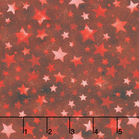 Stars and Stripes - Tonal Stars Red Yardage