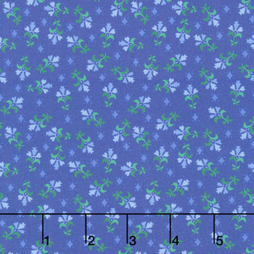 Fabric Market - Tossed Foulard Ocean Yardage